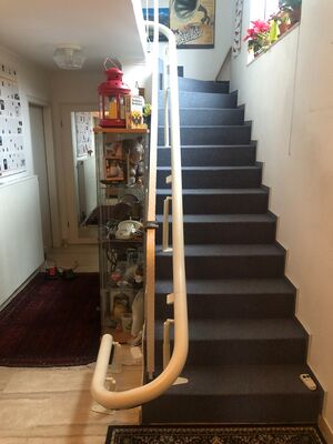 Beispiel Treppenlift Menden - 1-Rohr-System